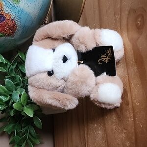 Vintage 24 K Polar Puff Plush Bunny